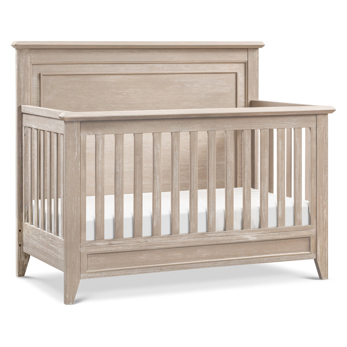 Monogram by Namesake Beckett Rustic 4-in-1  Convertible Flat Top Crib