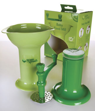 Green Sprouts Baby Food Mill-Sage