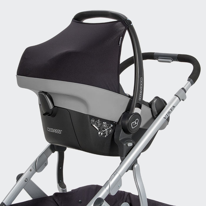 veeg hardware Pebish UPPAbaby Vista & Cruz V1/V2 Car Seat Upper Adapters for Maxi-Cosi/Nuna/Cybex  | Enlightened Baby