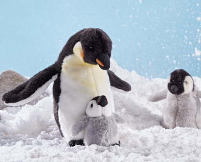 Penguin with Chick